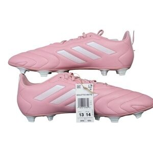 Adidas Goletto VIII FG Soccer Shoes Cleats Mens Size 13 Pink White Firm Ground